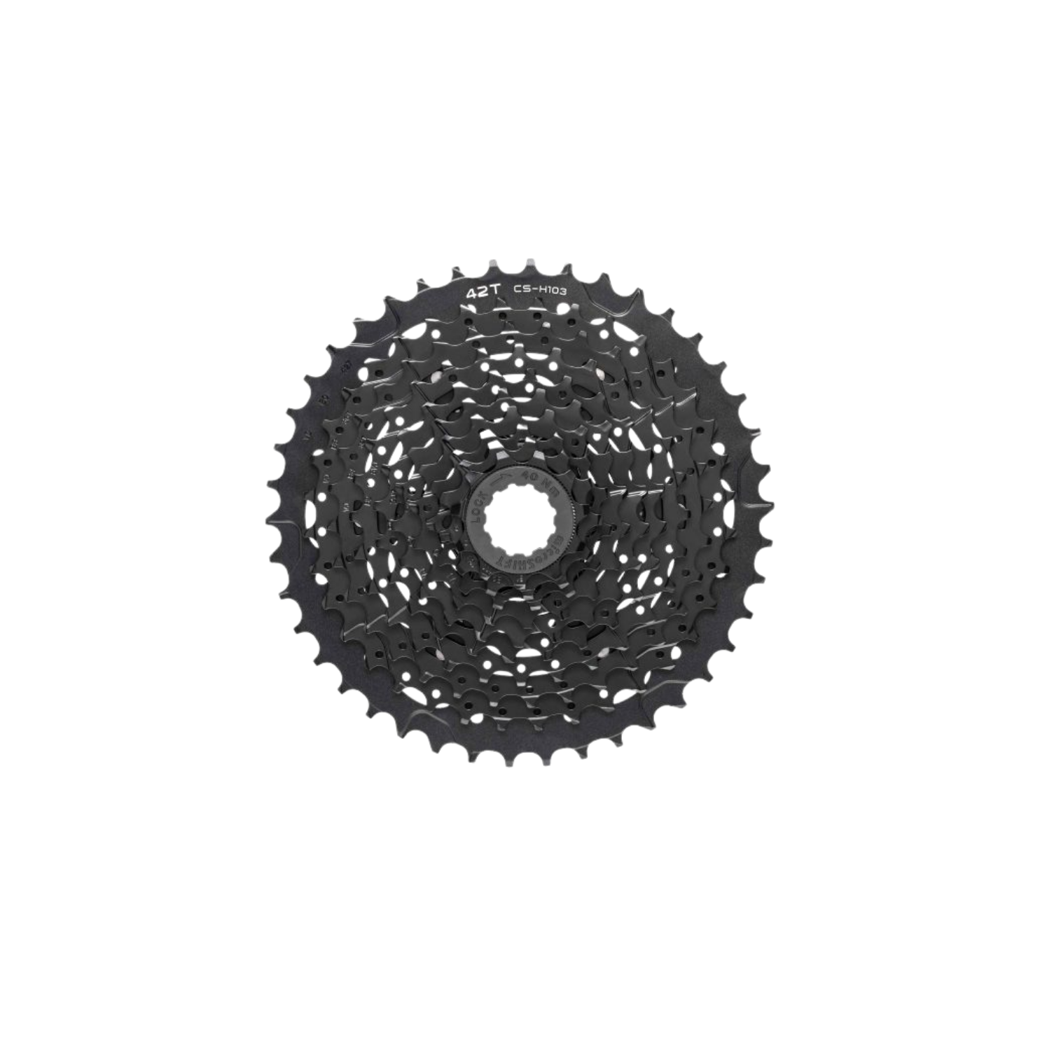 Microshift XLE H-Series 10 Speed Cassette (Alloy Cog)
