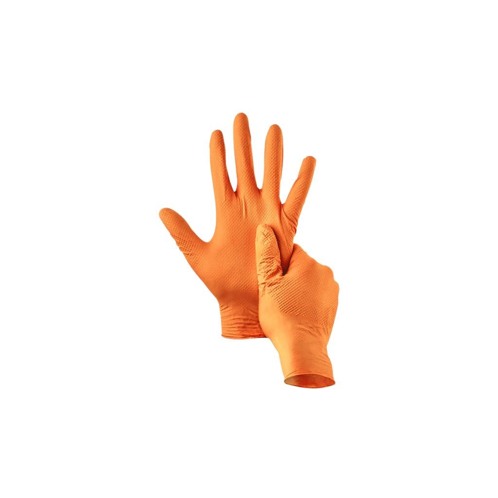 MolicSYN PRIME Orange Disposable Nitrile Gloves 50 Pieces