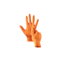 MolicSYN PRIME Orange Disposable Nitrile Gloves 50 Pieces