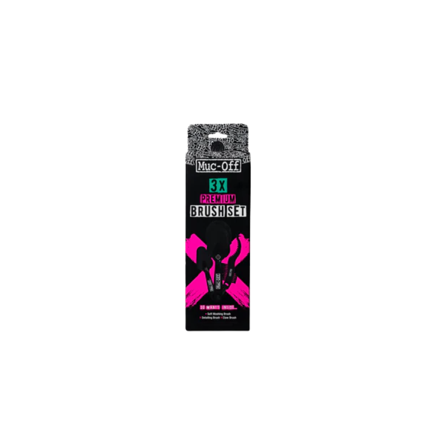 Muc-Off 3x Premium Brush Set