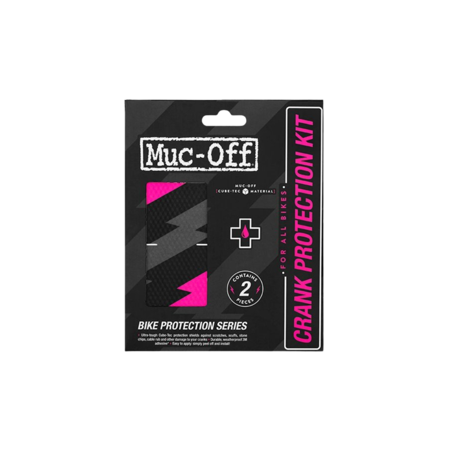 Muc-Off Crank Protection Kit - Bolt/Pink