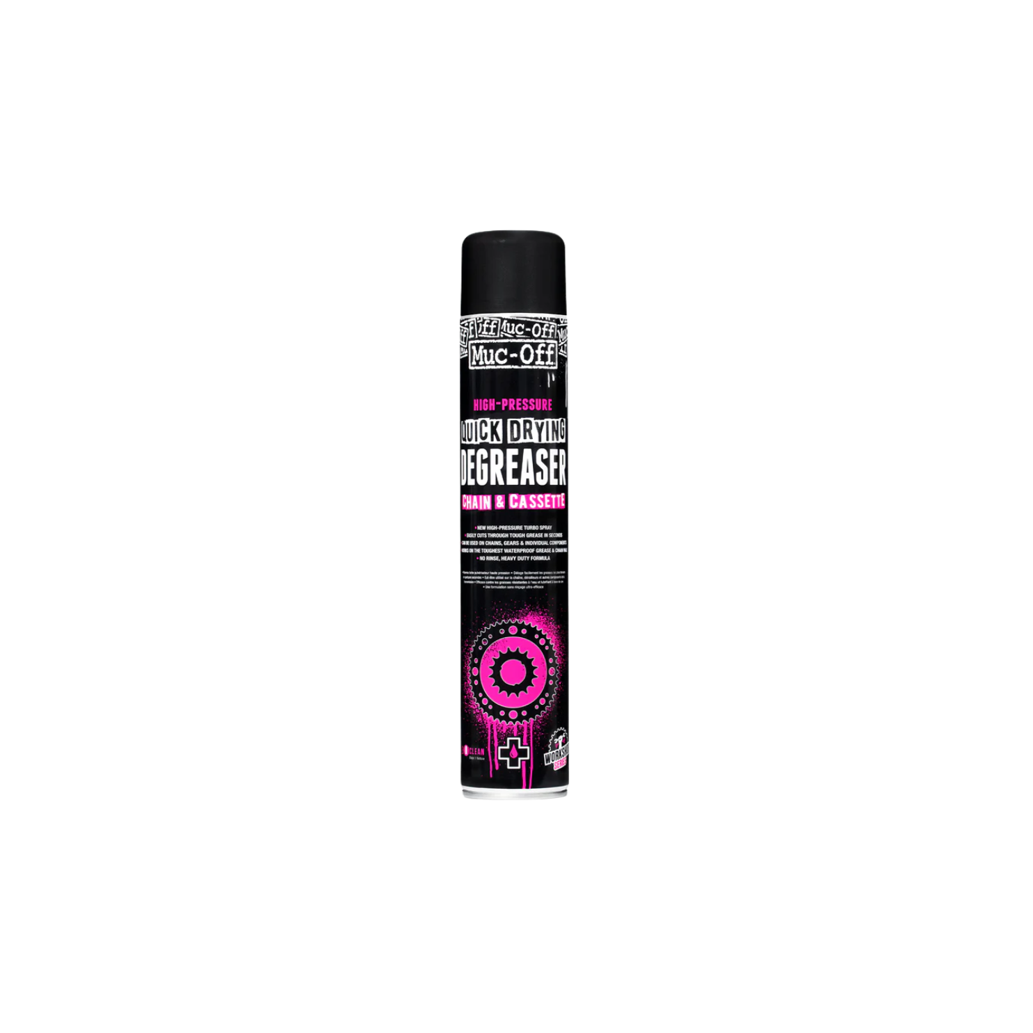 Muc-Off High-Pressure Quick Drying Degreaser - Chain & Cassette - 750ml
