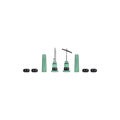 Muc-Off Stealth Tubeless Puncture Plug Kit - Turquoise