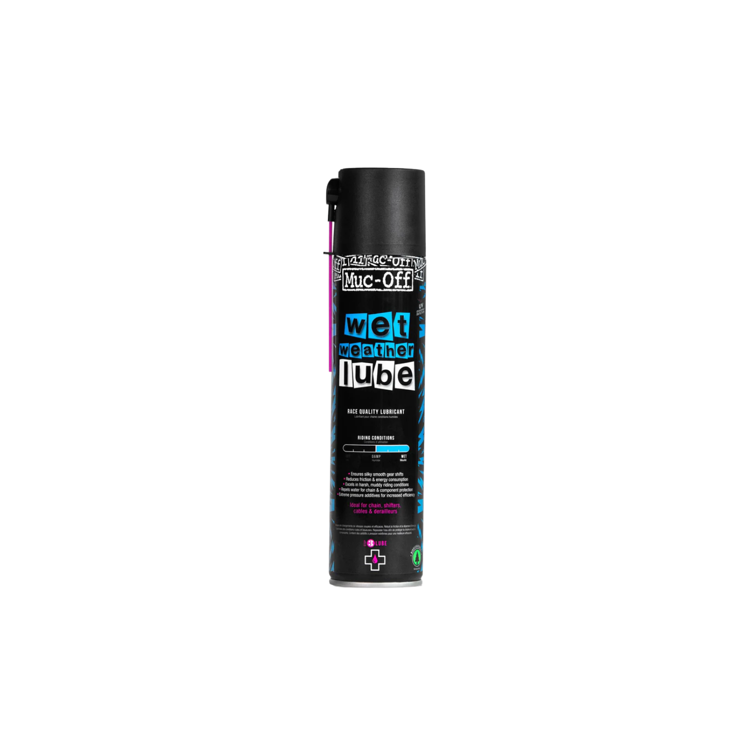 Muc-Off Wet Weather Lube Aerosol - 400ml