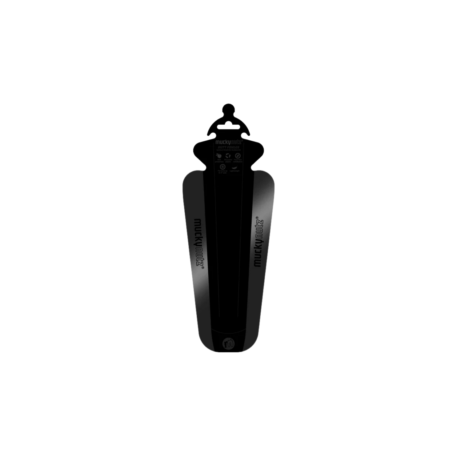 Mucky Nutz Butt Fender - Black