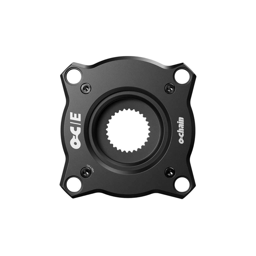 Ochain E Internal Travel Adjust Direct Mount interface Spider 104bcd - Black