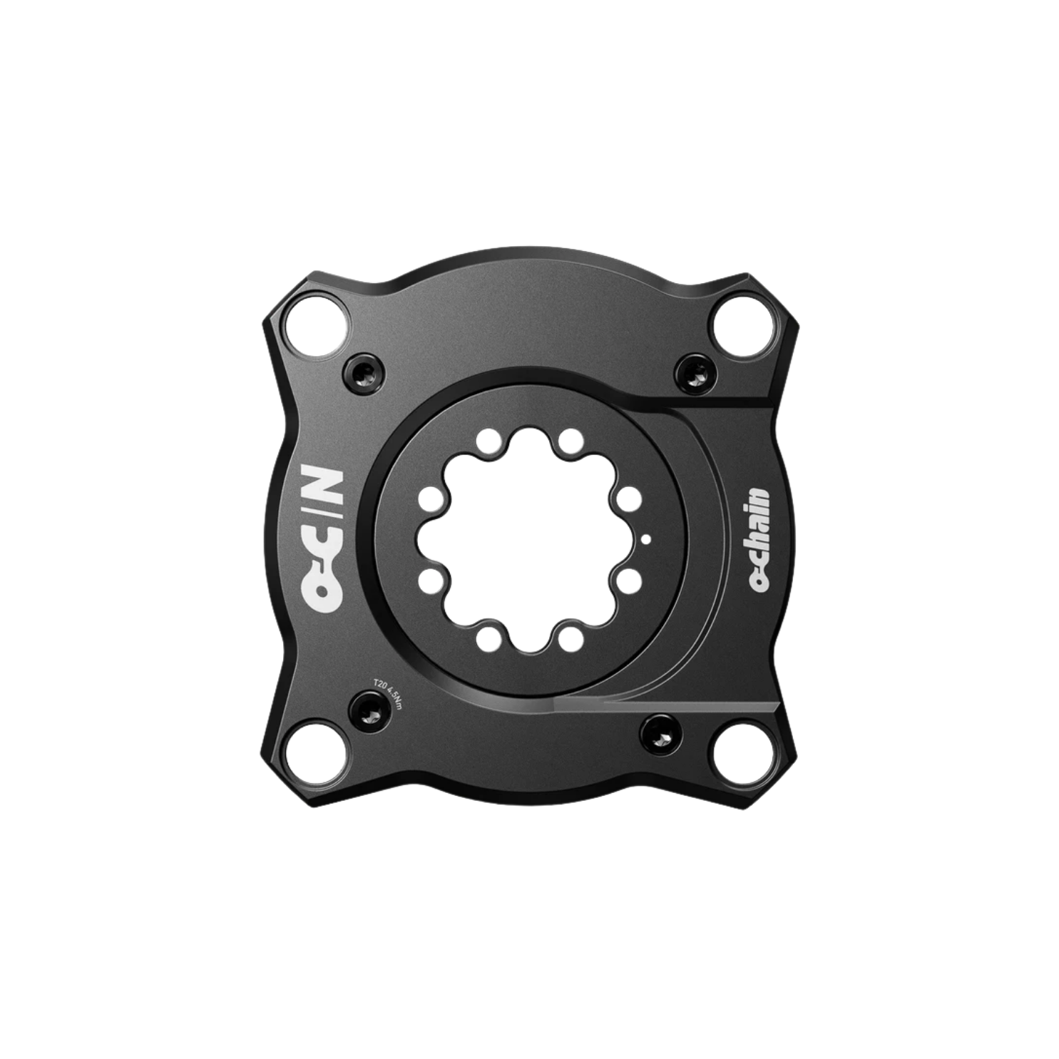 Ochain N Internal Travel Adjust Direct Mount interface Spider 104bcd 8bolt - Black
