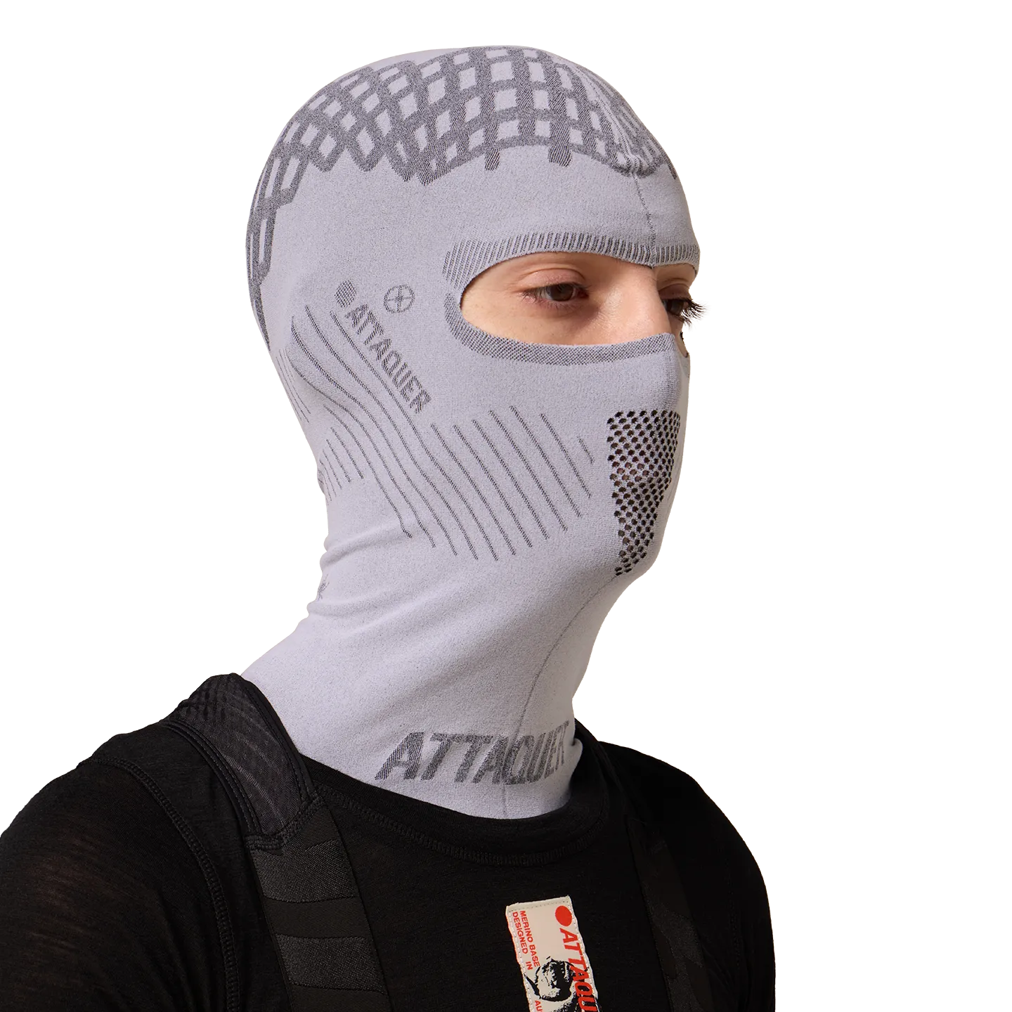 Attaquer OrbKnit Balaclava - Light Stone