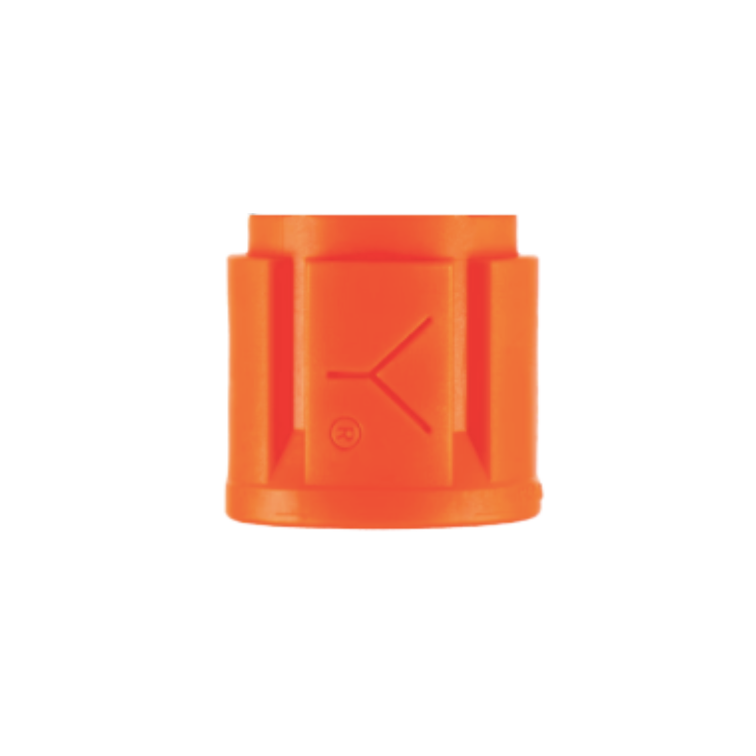 Oury Single Clamp Lock-On Grips - Blaze Orange