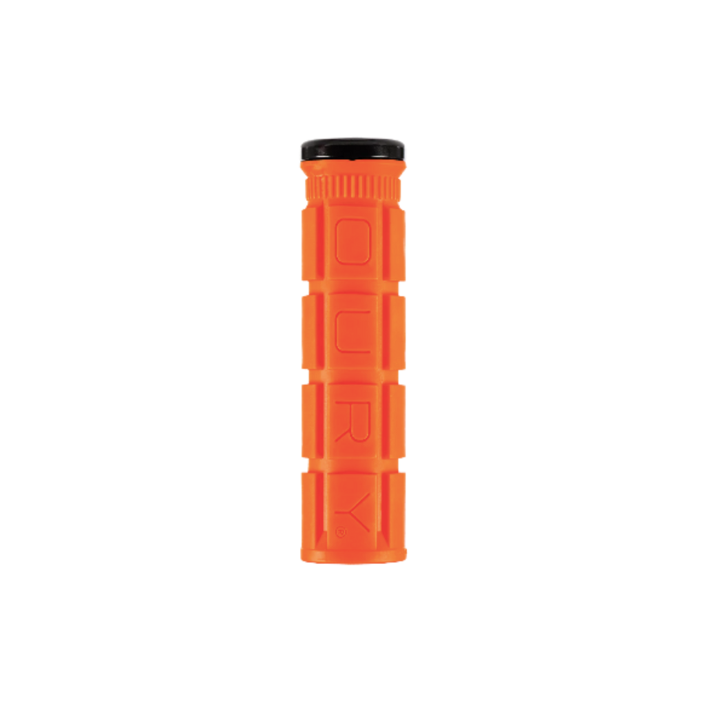 Oury Single Clamp Lock-On Grips - Blaze Orange
