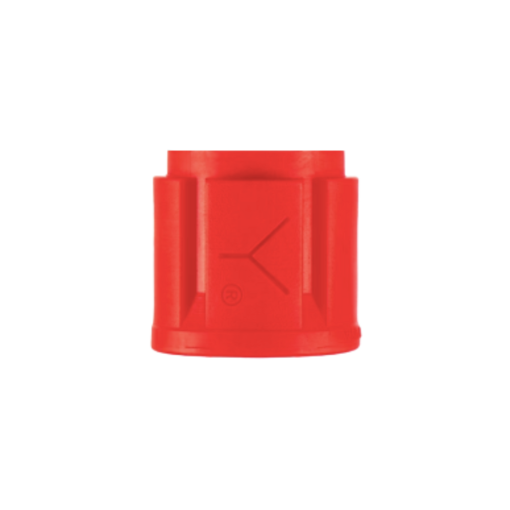 Oury Single Clamp Lock-On Grips - Candy Red