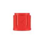 Oury Single Clamp Lock-On Grips - Candy Red