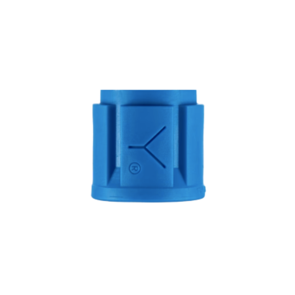 Oury Single Clamp Lock-On Grips - Deja Blue