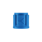 Oury Single Clamp Lock-On Grips - Deja Blue