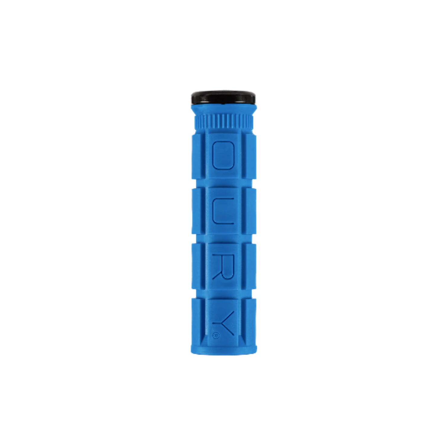 Oury Single Clamp Lock-On Grips - Deja Blue