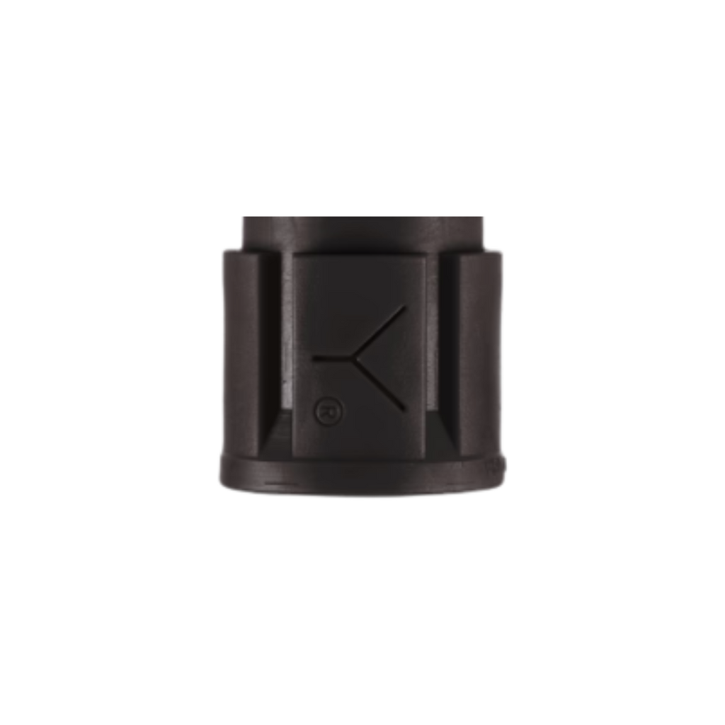 Oury Single Clamp Lock-On Grips - Jet Black