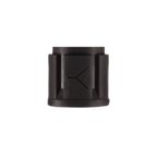 Oury Single Clamp Lock-On Grips - Jet Black