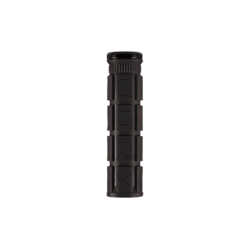 Oury Single Clamp Lock-On Grips - Jet Black