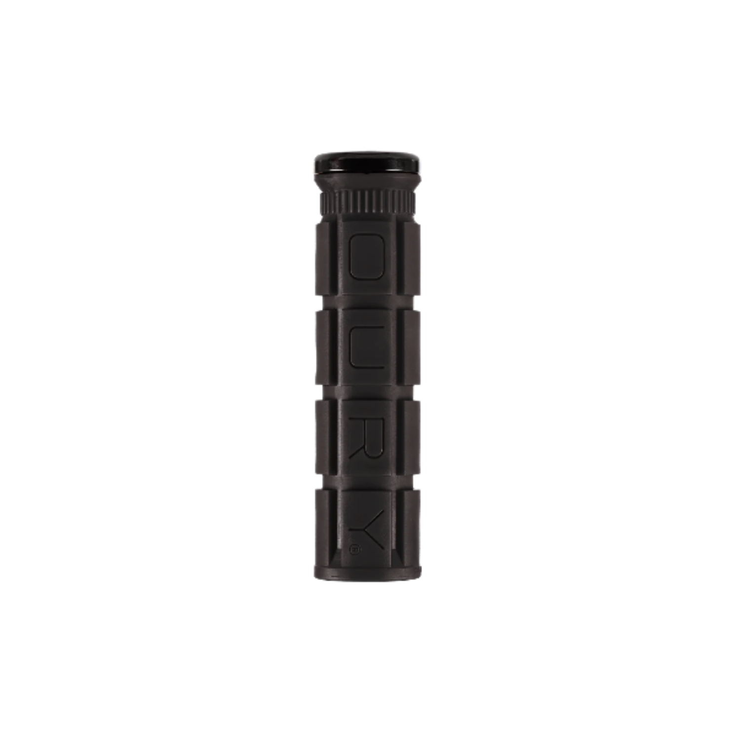 Oury Single Clamp Lock-On Grips - Jet Black