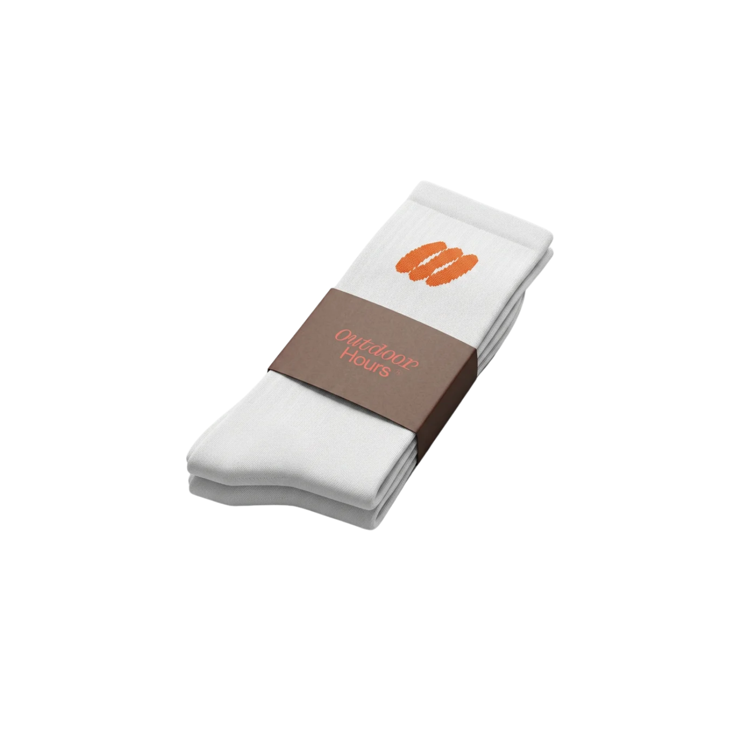 Outdoor Hours  Socks - White