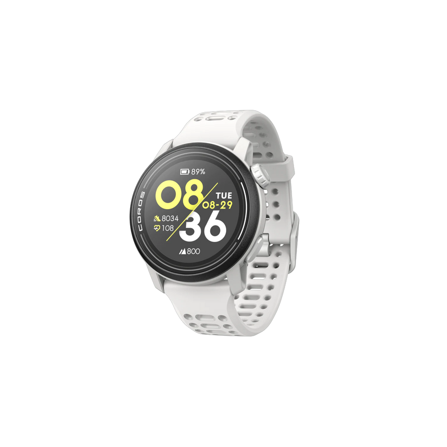 Coros Pace 3 Gps Sport Watch - White Silicon Band