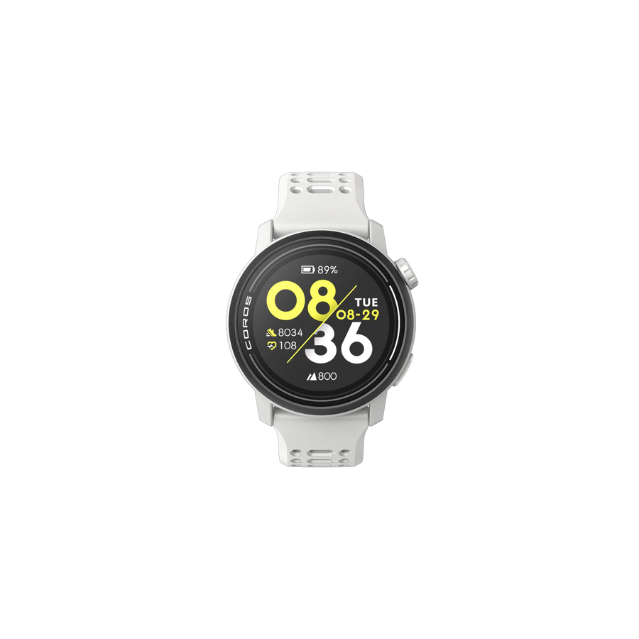 Coros Pace 3 Gps Sport Watch - White Silicon Band