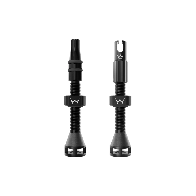 Peaty's Holeshot Fast Flow Tubeless Valves - Black