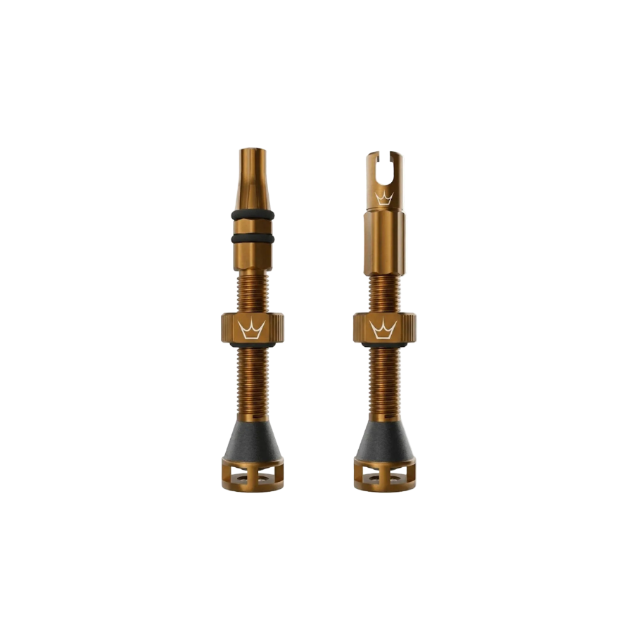 Peaty's Holeshot Fast Flow Tubeless Valves - Bourbon