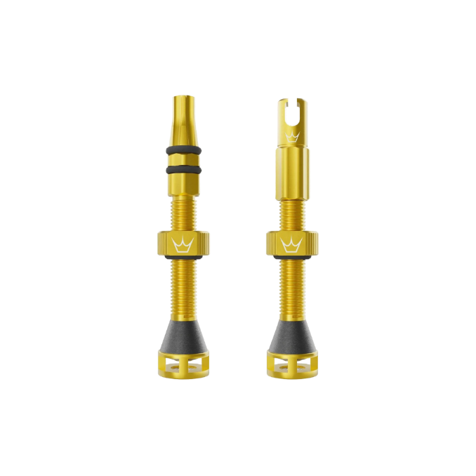 Peaty's Holeshot Fast Flow Tubeless Valves - Gold
