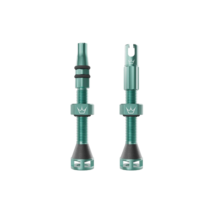 Peaty's Holeshot Fast Flow Tubeless Valves - Jade