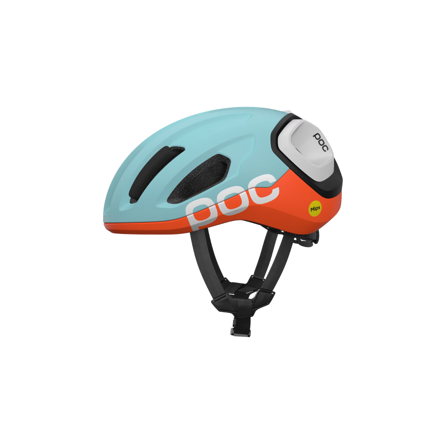 POC Amidal Helmet - Indicolite Blue Matt/Carnelian Orange Matt