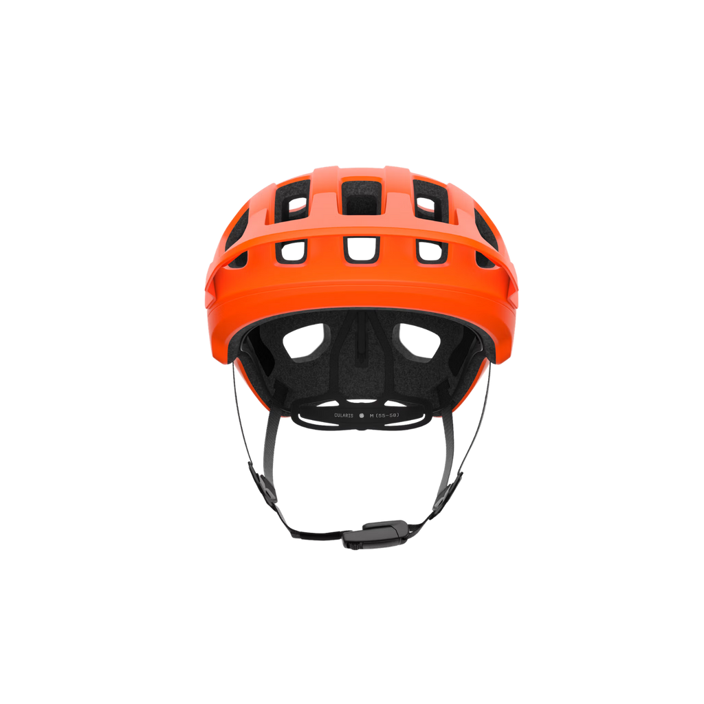 POC Cularis MTB Helmet - Fluorescent Orange Matt/Uranium Black Matt