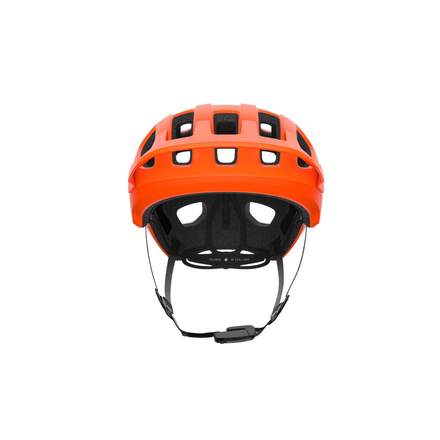 POC Cularis MTB Helmet - Fluorescent Orange Matt/Uranium Black Matt