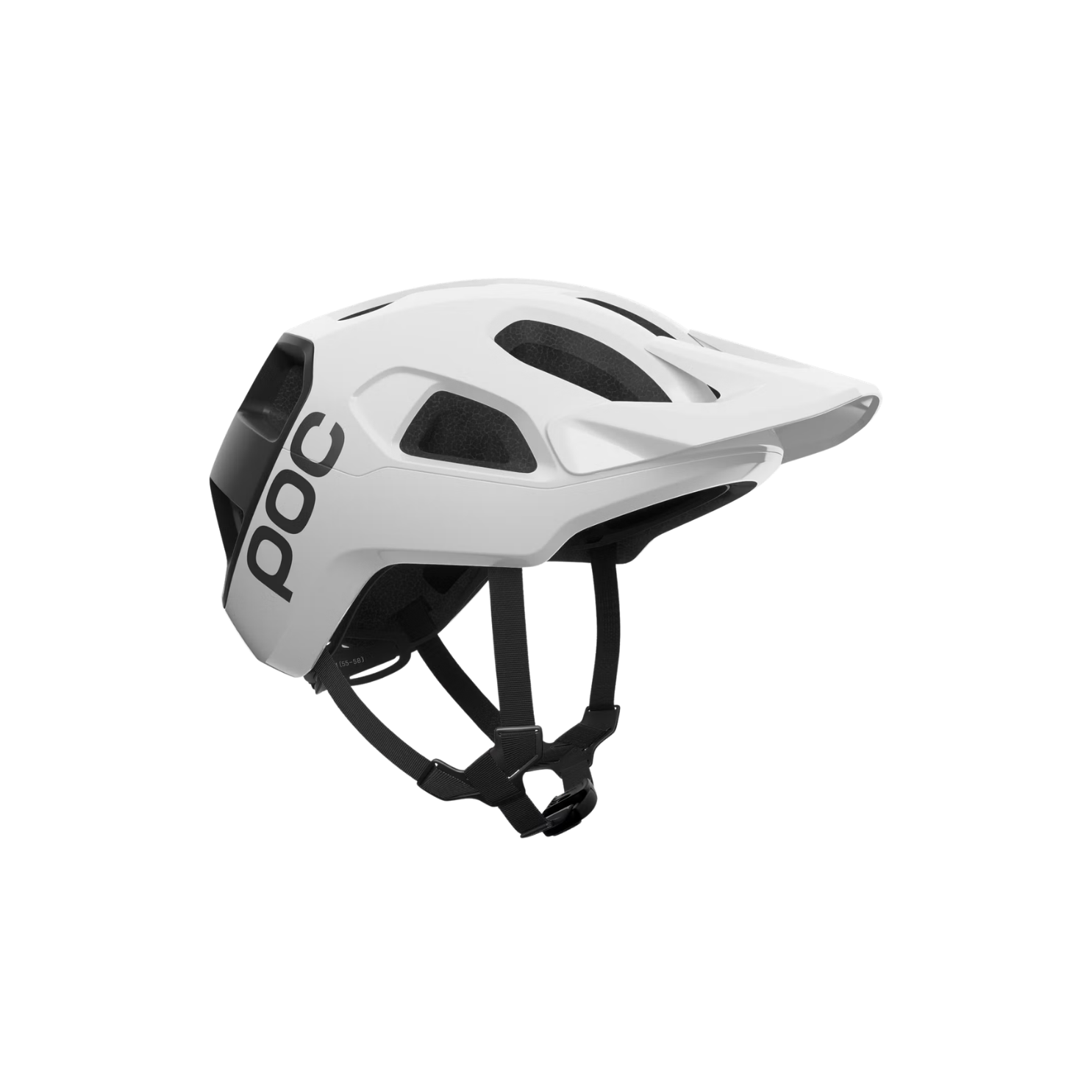 POC Cularis MTB Helmet - Hydrogen White/Uranium Black Matt