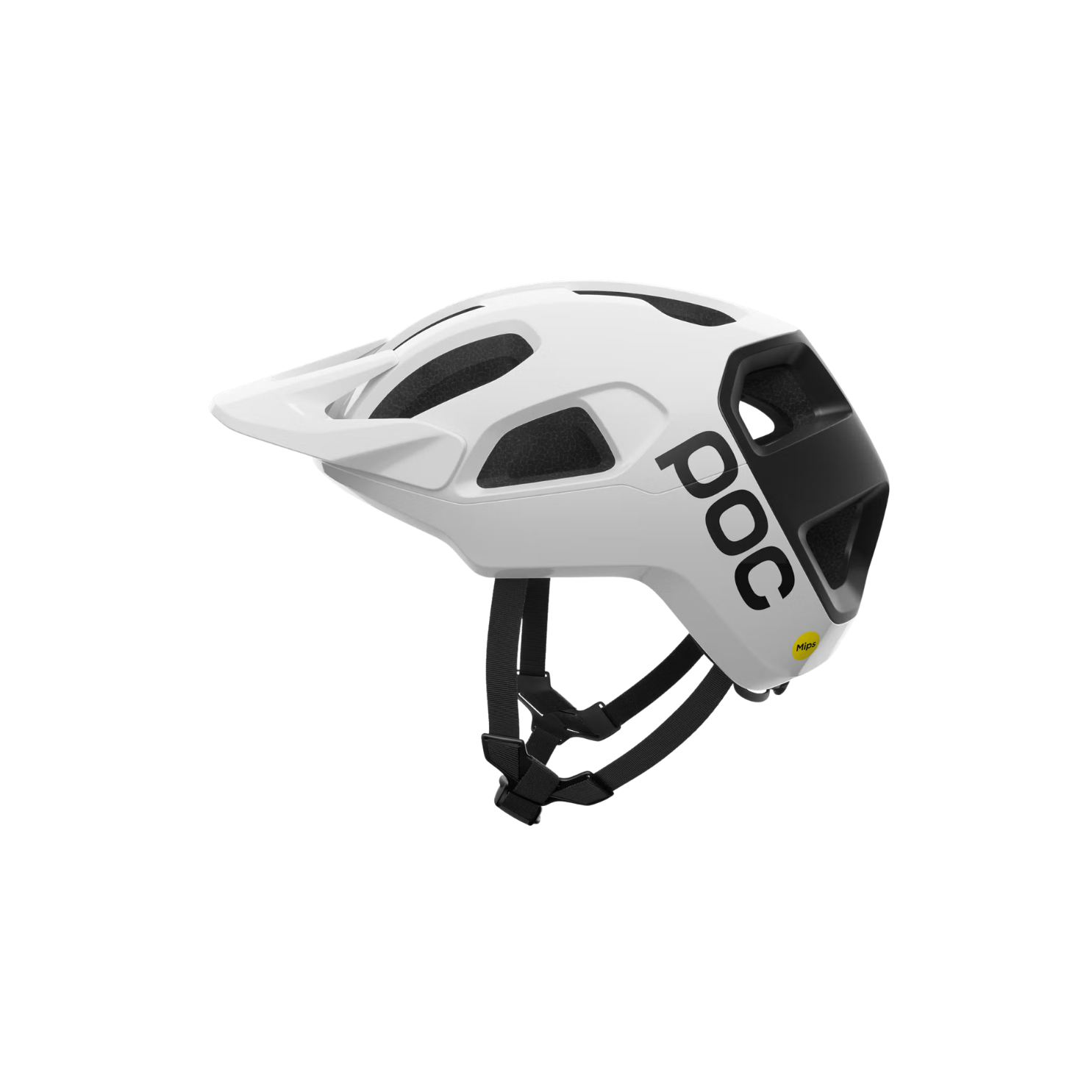 POC Cularis MTB Helmet - Hydrogen White/Uranium Black Matt