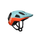 POC Cularis MTB Helmet - Indicolite Blue Matt/Carnelian Orange Matt