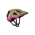 POC Cularis MTB Helmet - Olivine Green Matt/Thulite Pink Matt