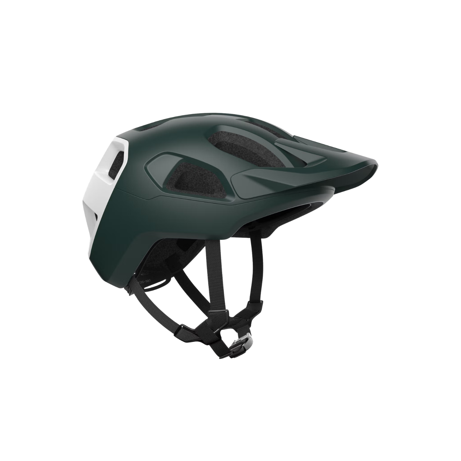 POC Cularis MTB Helmet - Pargasite Green Matt/Hydrogen White Matt