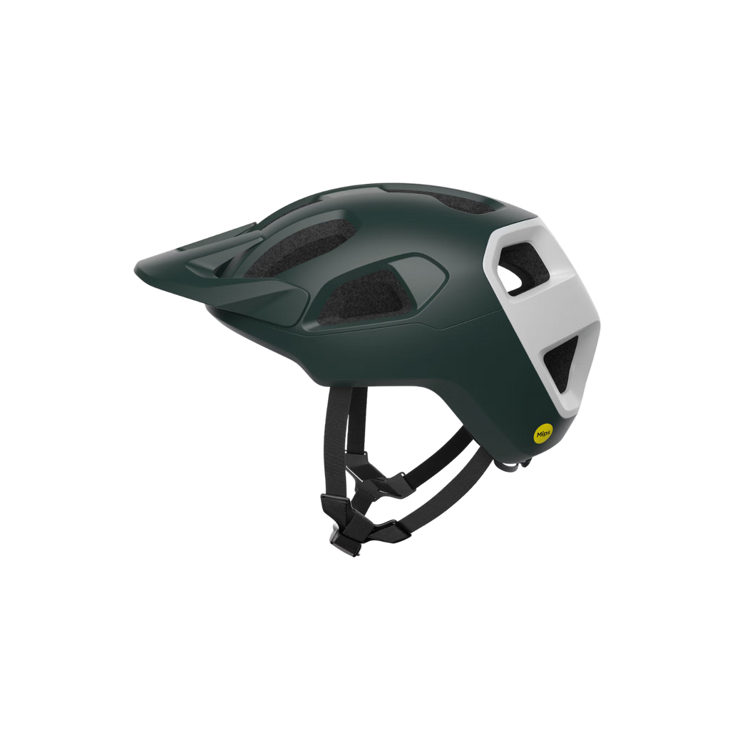 POC Cularis MTB Helmet - Pargasite Green Matt/Hydrogen White Matt