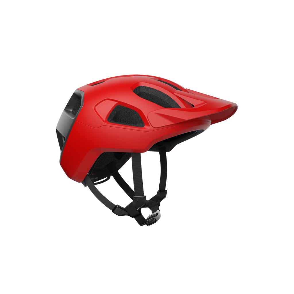 POC Cularis MTB Helmet - Prismane Red Matt/Uranium Black Matt