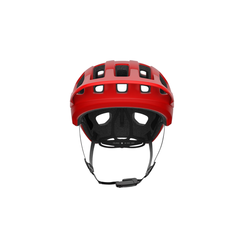 POC Cularis MTB Helmet - Prismane Red Matt/Uranium Black Matt