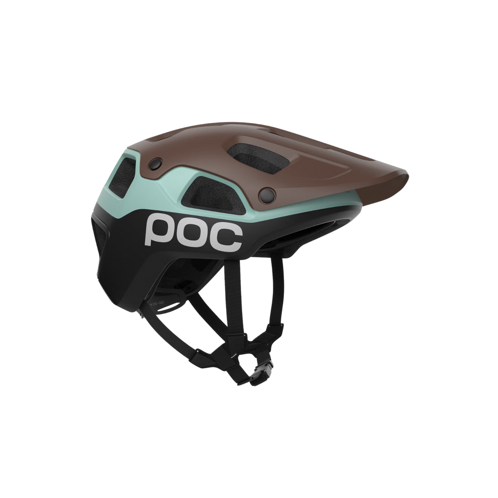 POC Cularis Pure MTB Helmet - Bronzite Brown Matt/Lazurite Blue Matt