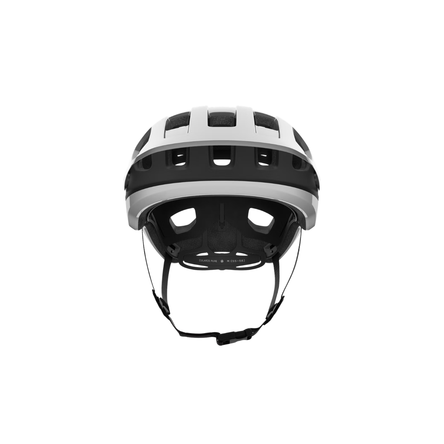 POC Cularis Pure MTB Helmet - Hydrogen White/Uranium Black Matt