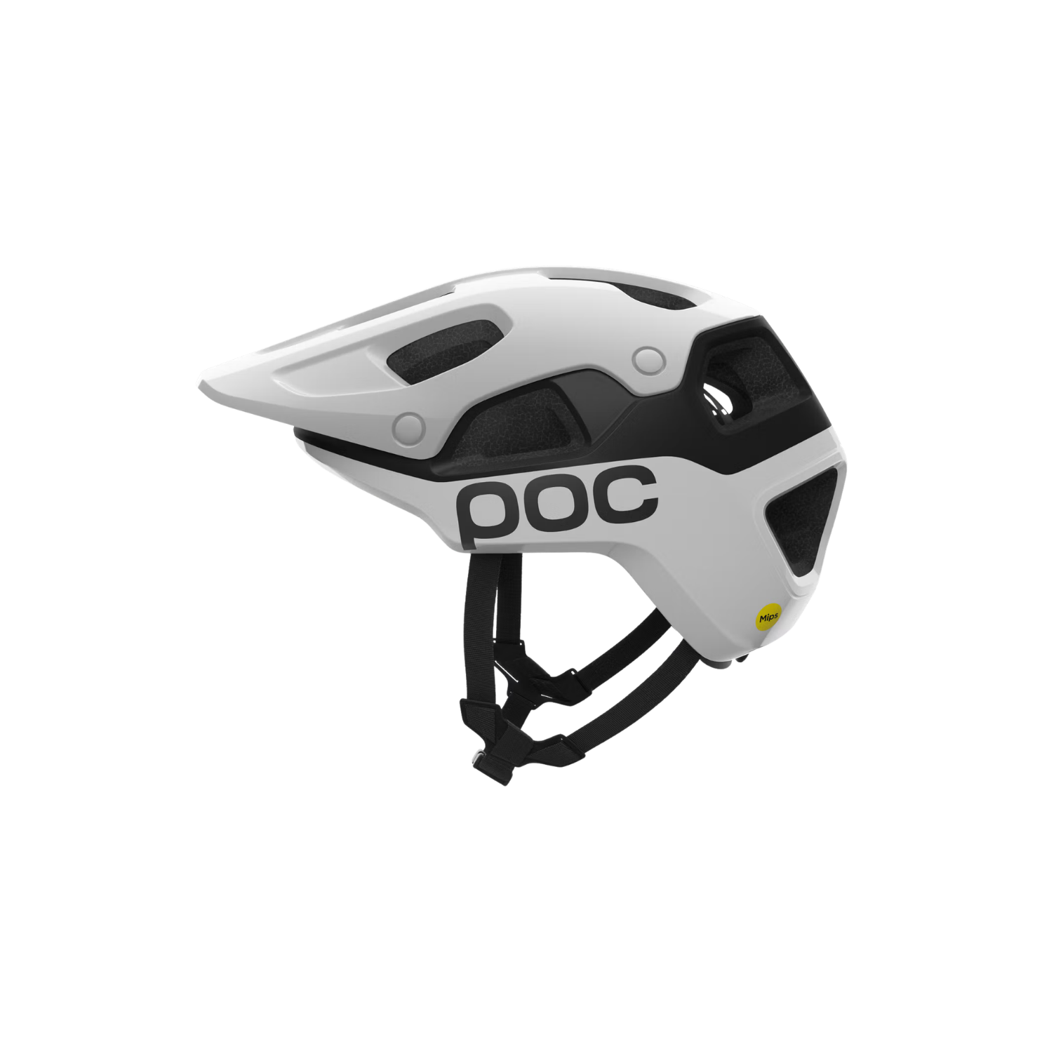POC Cularis Pure MTB Helmet - Hydrogen White/Uranium Black Matt