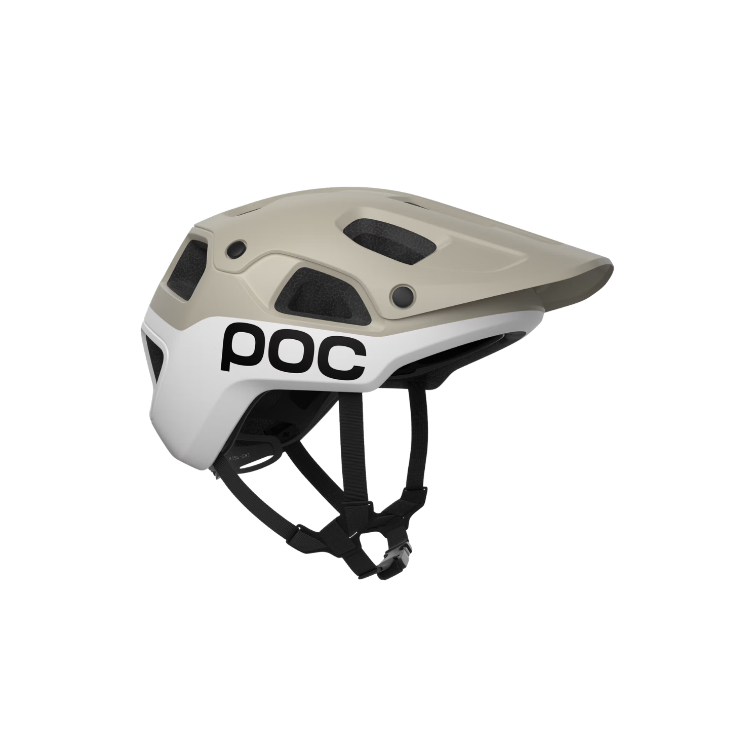 POC Cularis Pure MTB Helmet - Mineral Grey/Hydrogen White Matt