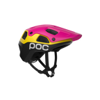 POC Cularis Pure MTB Helmet - Rhos Red Matt/Citrine Yellow Matt