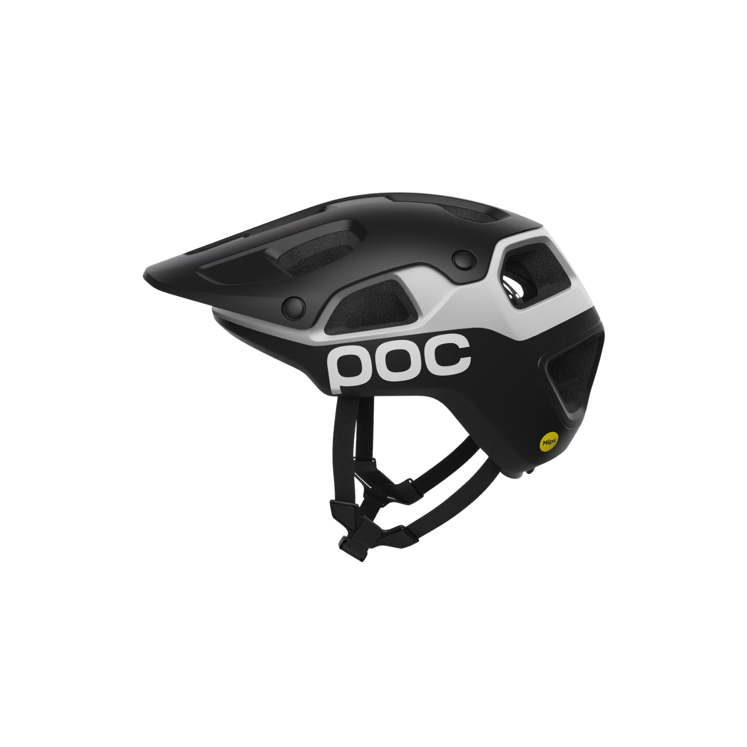 POC Cularis Pure MTB Helmet - Uranium Black Matt/Hydrogen White