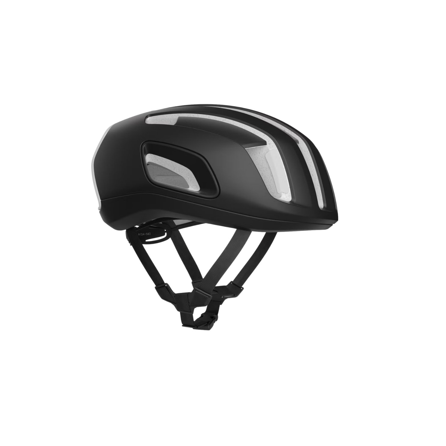 POC Cytal Helmet - Uranium Black Matt/Hydrogen White w. Logo