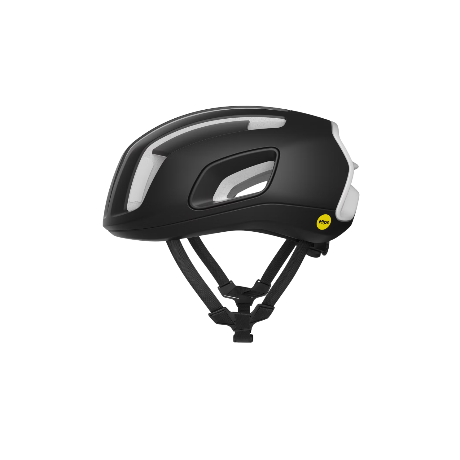 POC Cytal Helmet - Uranium Black Matt/Hydrogen White w. Logo