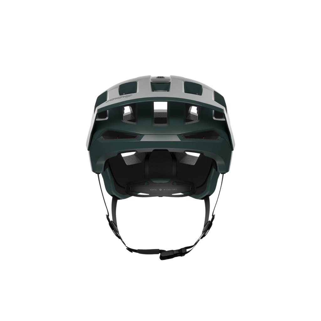 POC Kortal Race MIPS MTB Helmet - Pargasite Green Matt/Hydrogen White Matt